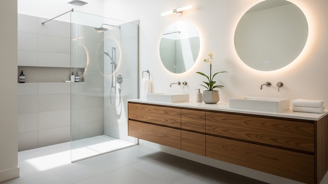 Bathroom vanity millwork